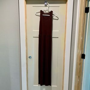 Racerback maxi dress